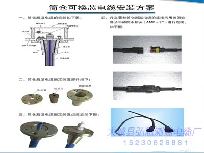 筒倉測溫電纜安裝